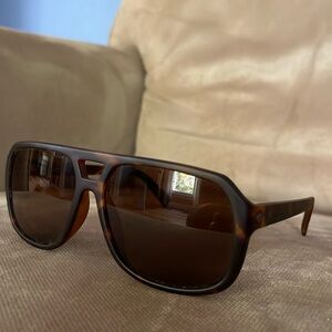 Electric sunglasses “Dude” version. Lightly worn. No scratches brown tort color